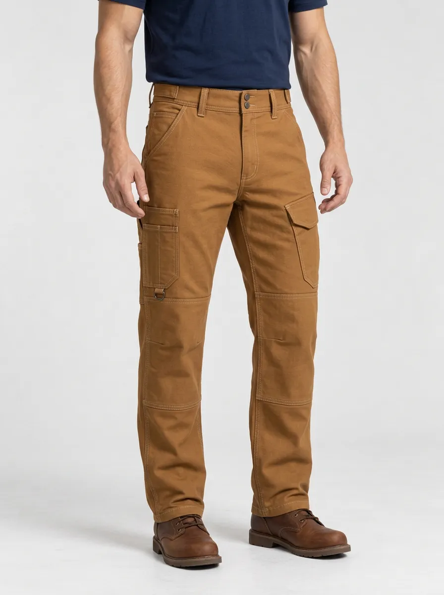 Men's Outdoor Multi-Pocket Utility Work Pants