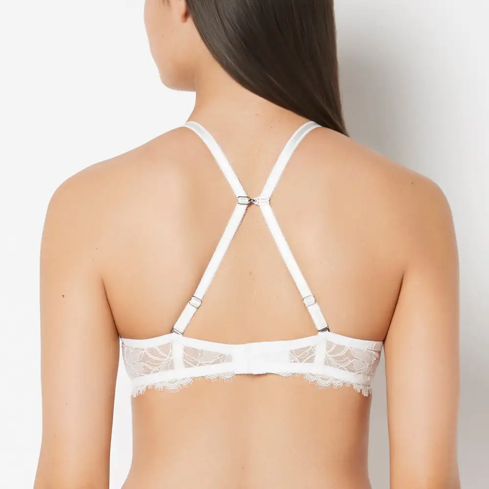 Push Up Plunge Bra With Afterglow Lace