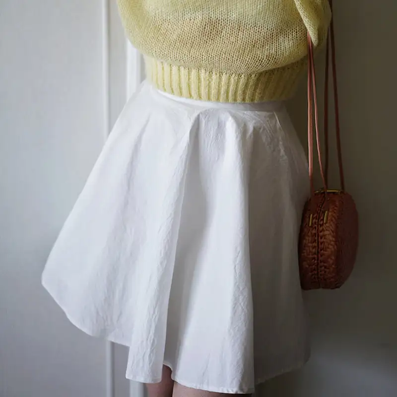 Mini Cotton Skirt