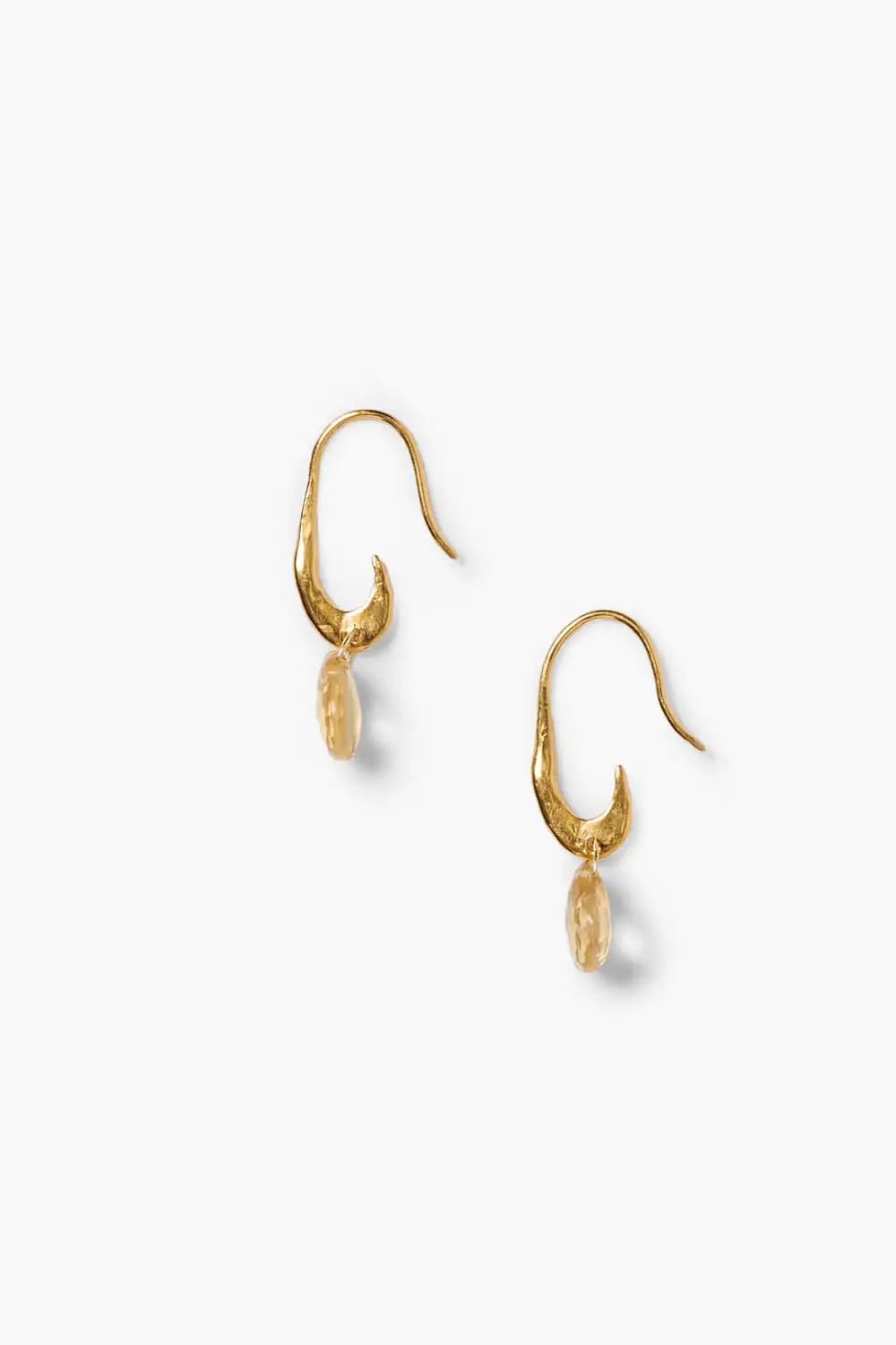 Modern Gemstone Statement Earrings