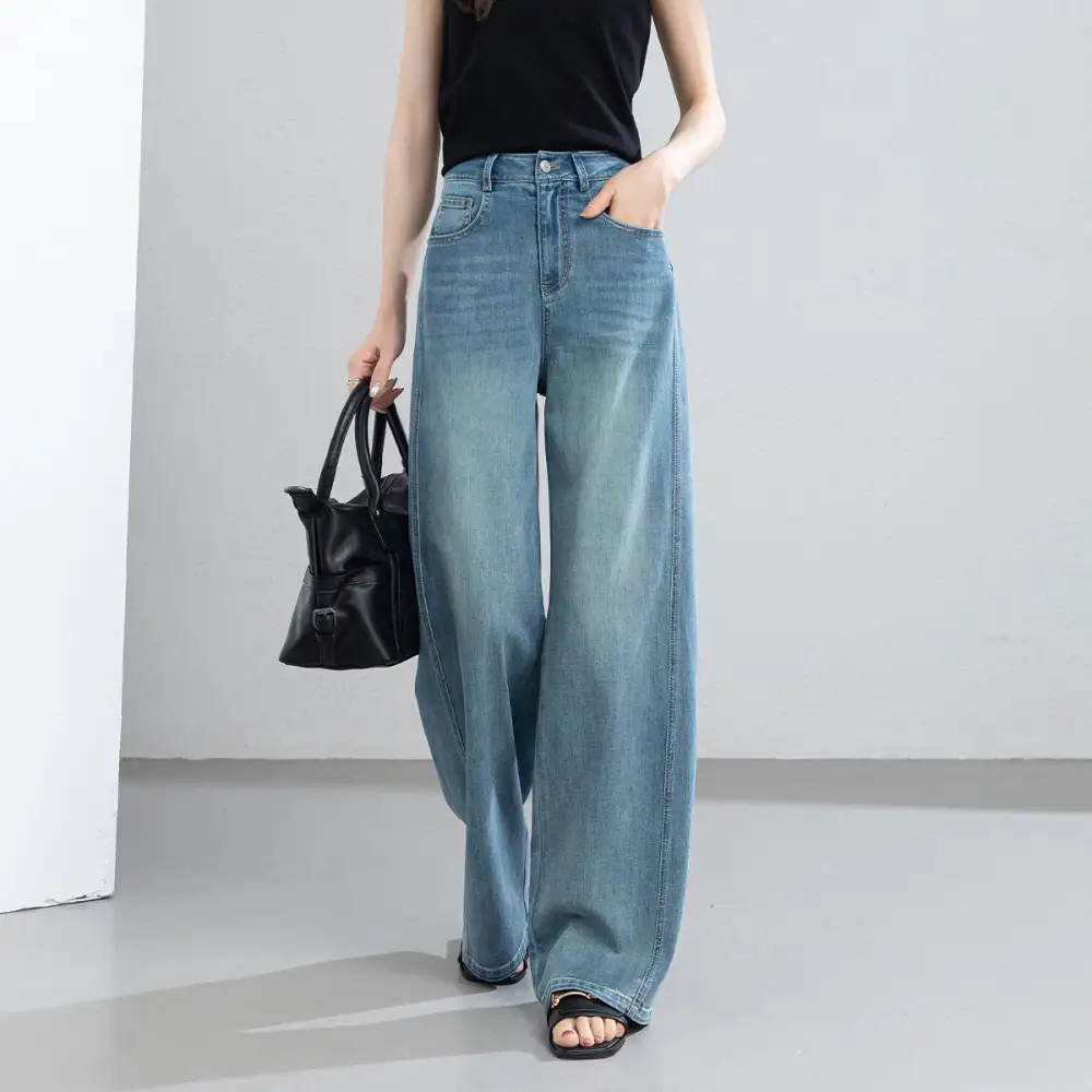 Utility Loose Fit Straight Leg Jeans