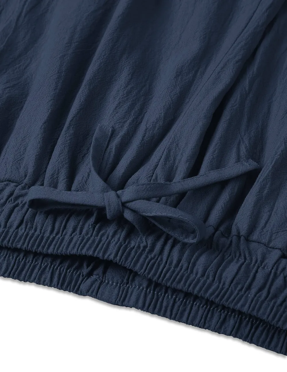 Refined Drawstring Waist Pants