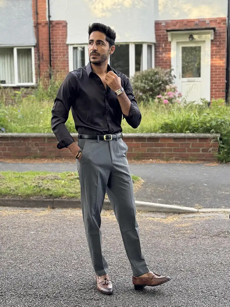 Essential Classic Expandable Waist Dress Pants