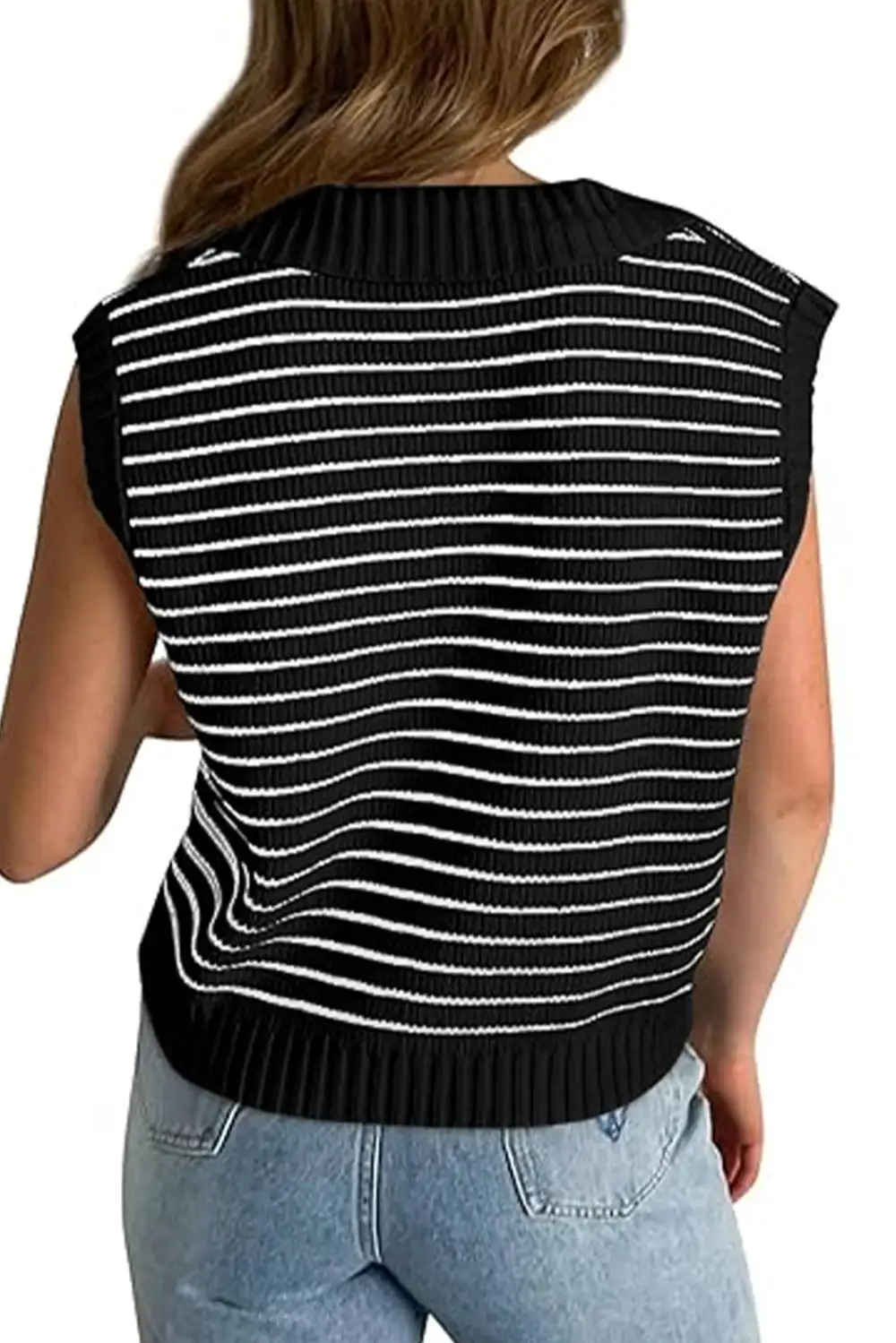 Knit Striped Tank Top