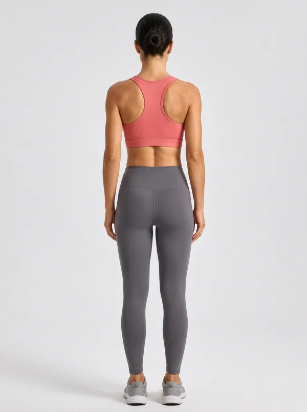 Modern Mesh Panel Mesh Style Women's Sports Bra