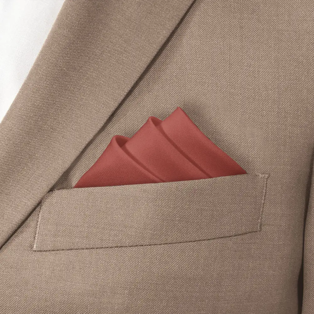 Smart Refined Solid Pocket Square