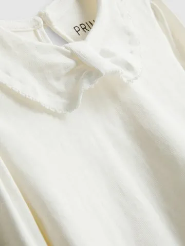 1-9yrs | Pure Cotton Collared Long Sleeve T-Shirt