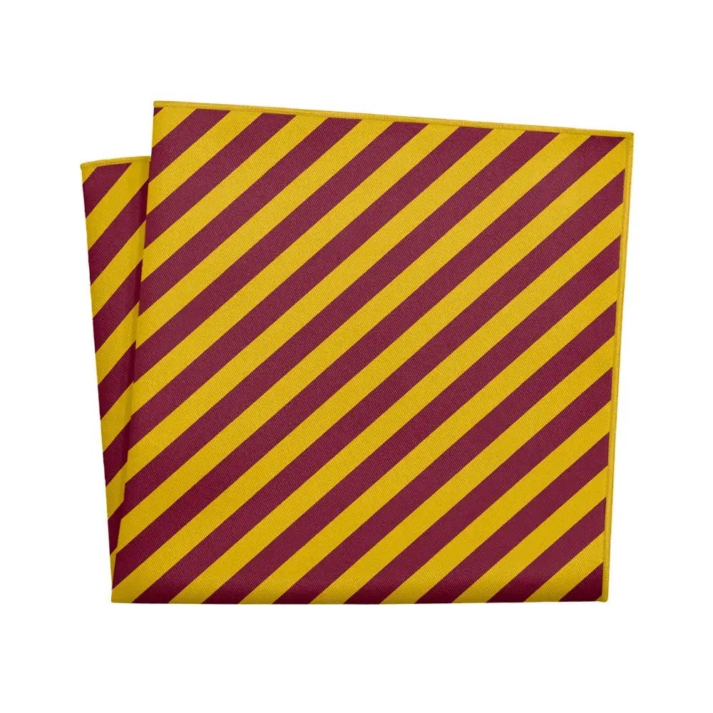 Formal Subtle Striped Pocket Square