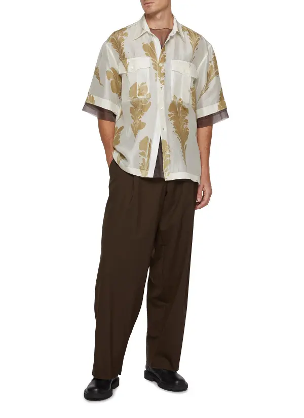 Soft Breathable Relaxed Silk Shirt