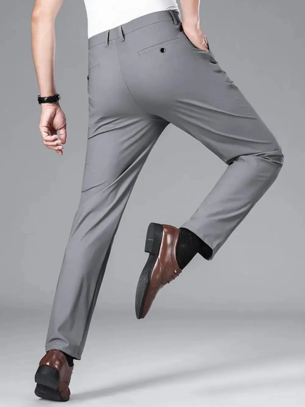 Slim Fit Casual Pants