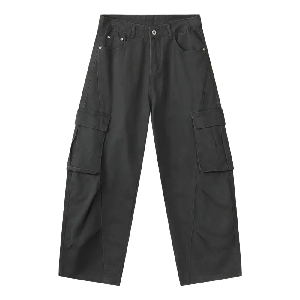Multi-Pocket Casual Pants