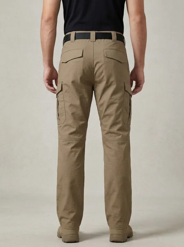 Minimal Textured Men's Multi-Pocket Waterproof Tactical Cargo Pants