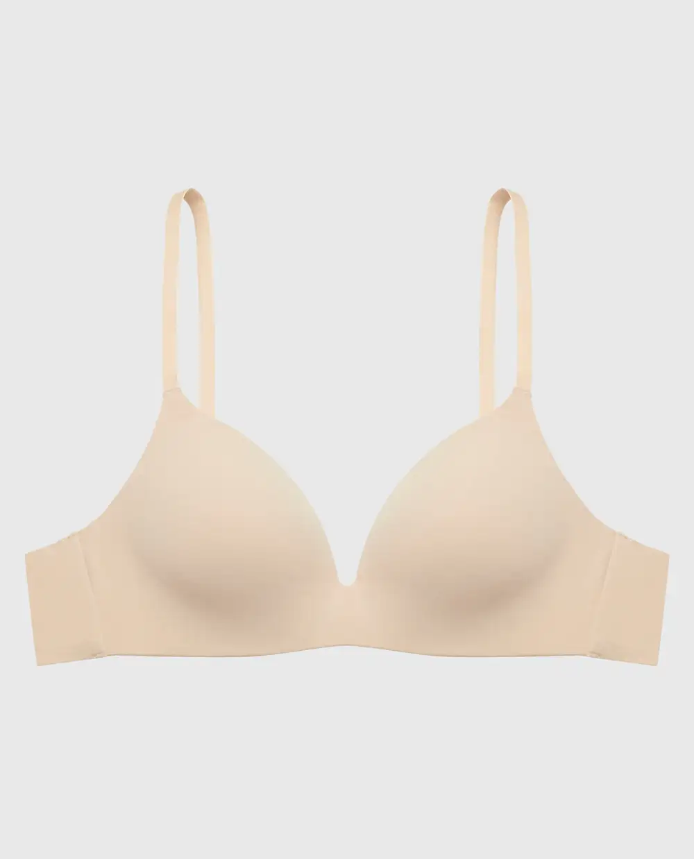 Delicate Full Coverage Wireless Push Up Bra