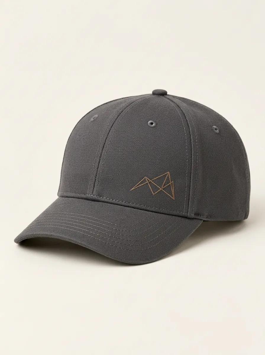 Minimalist Mountain Printed Baseball Hat