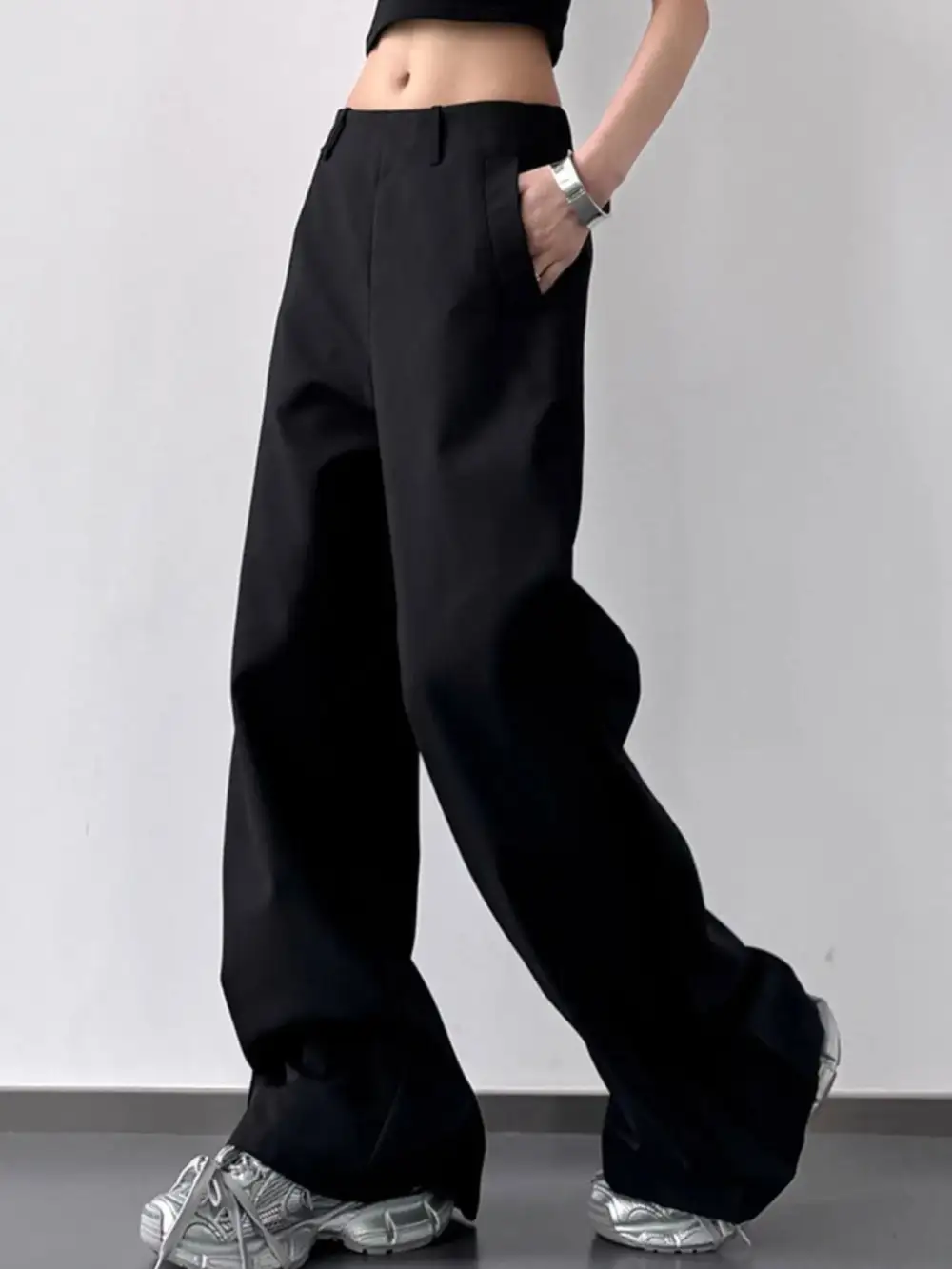 Wide Leg High Waist Pants