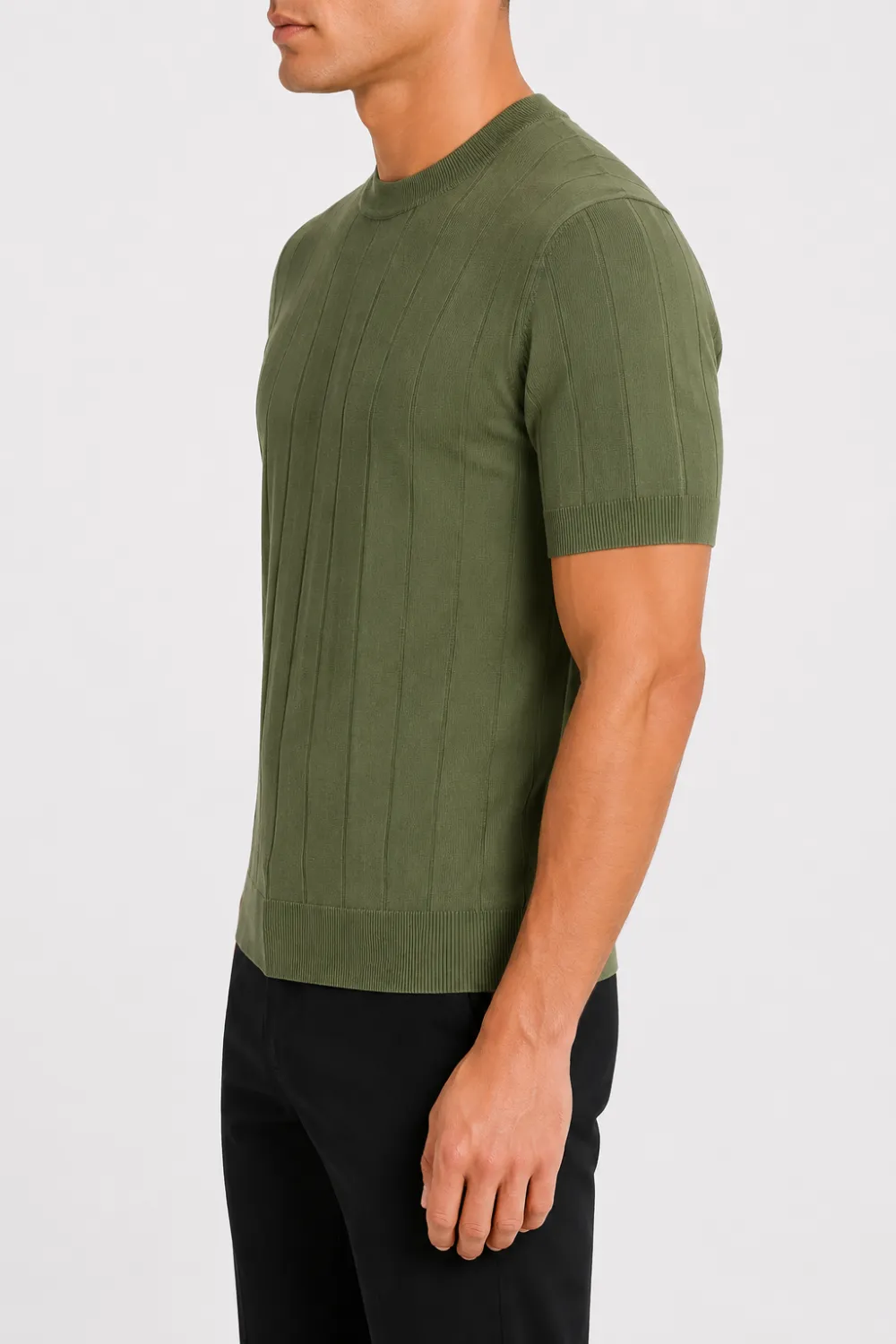Round Neck Crew Neck T-Shirt