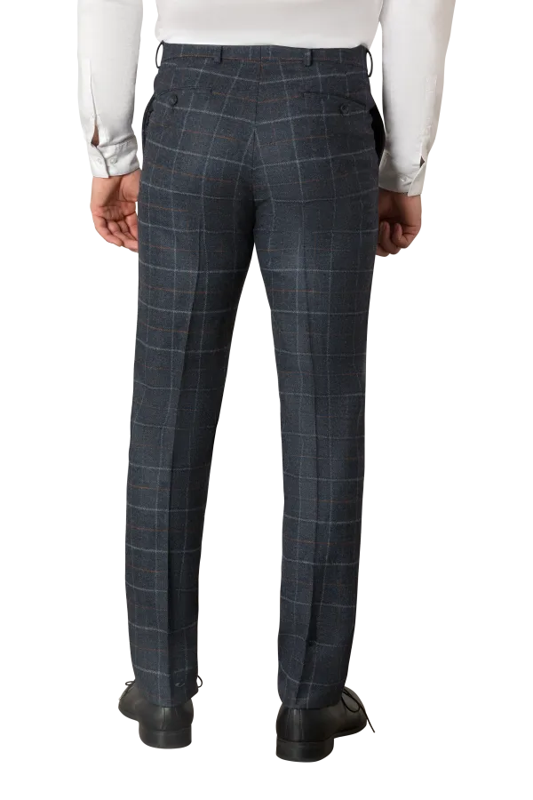 Versatile Flat Front Regular Rise Traditional Fit Trousers