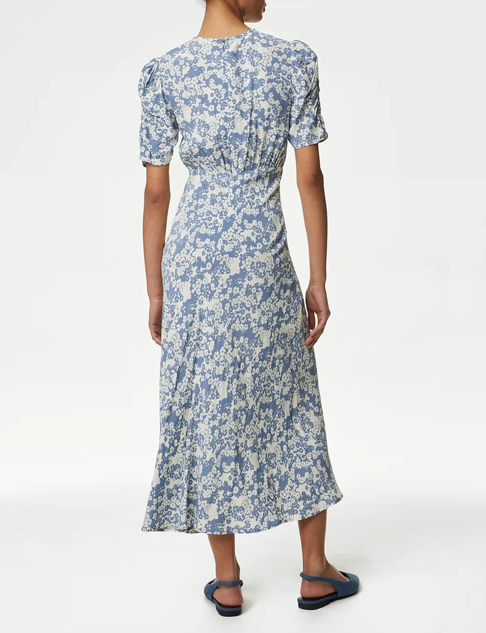 Ditsy Floral Maxi Tea Dress