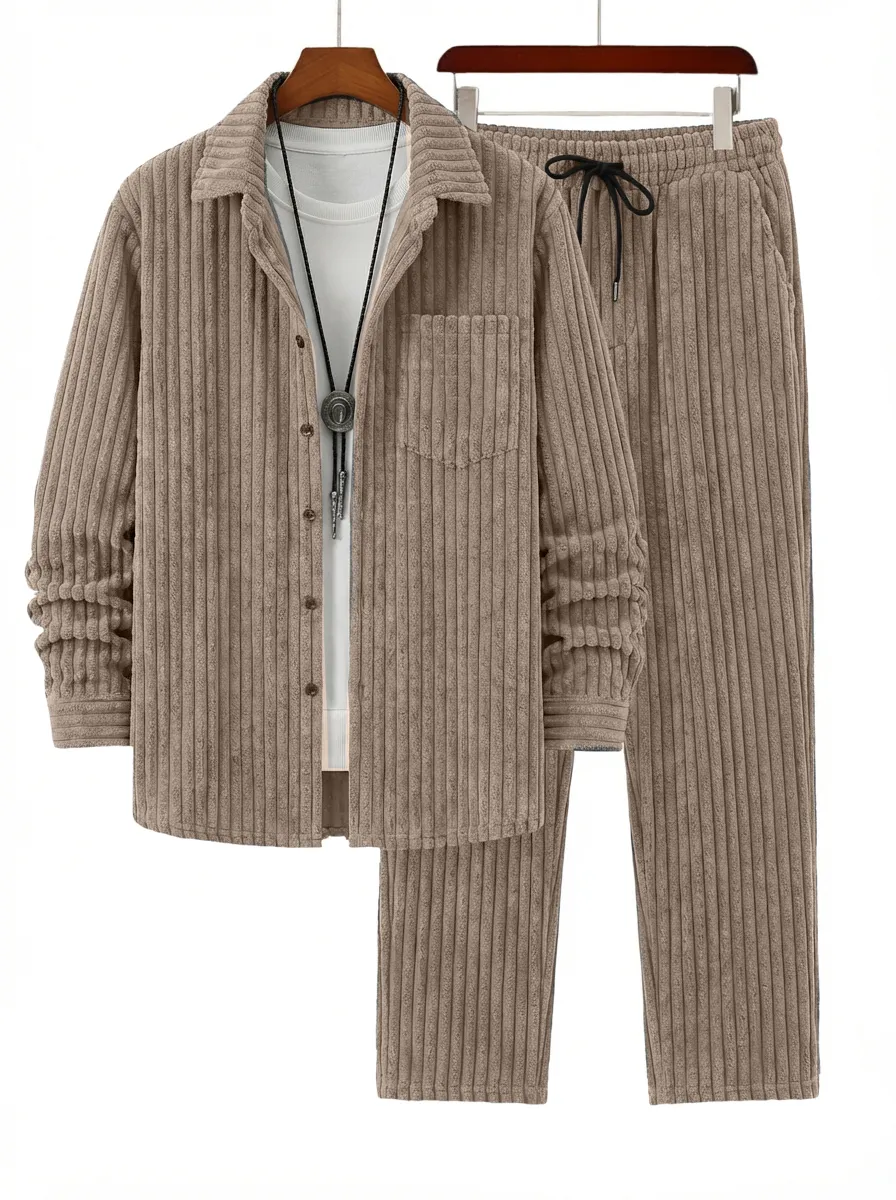Workwear Corduroy Casual Set