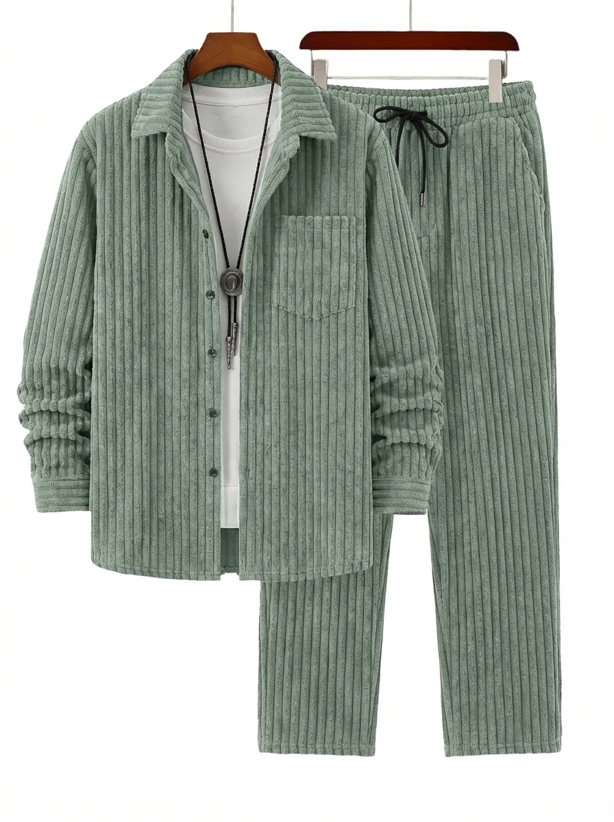 Workwear Corduroy Casual Set
