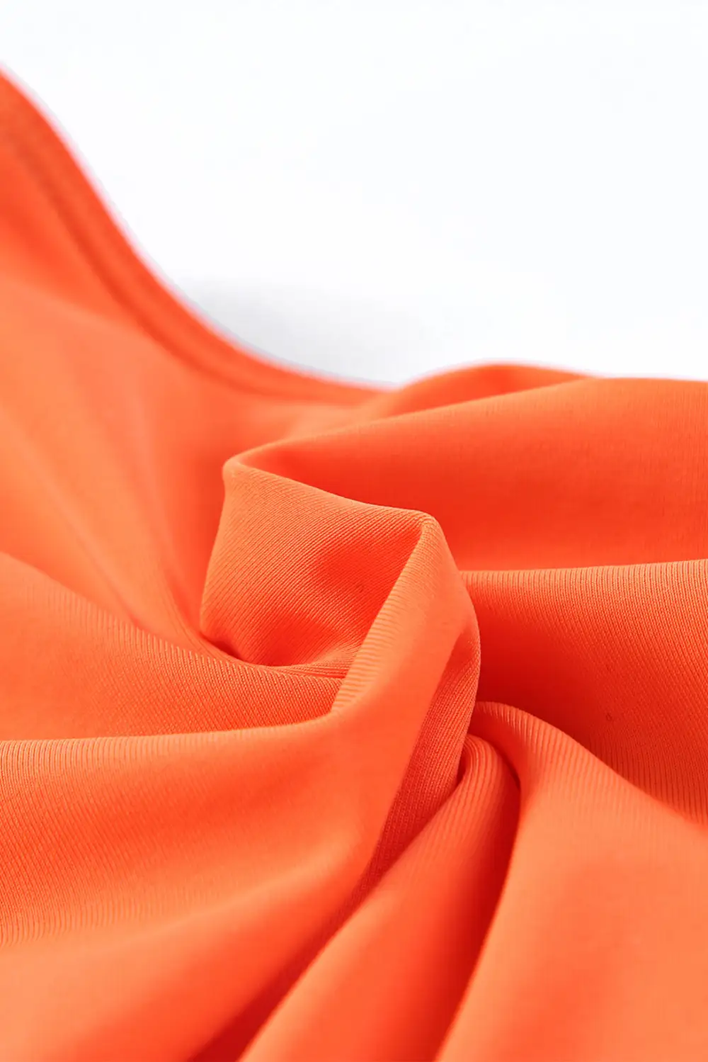 Swimwear Color Block Zipped Cut Out Bikini Swimwear