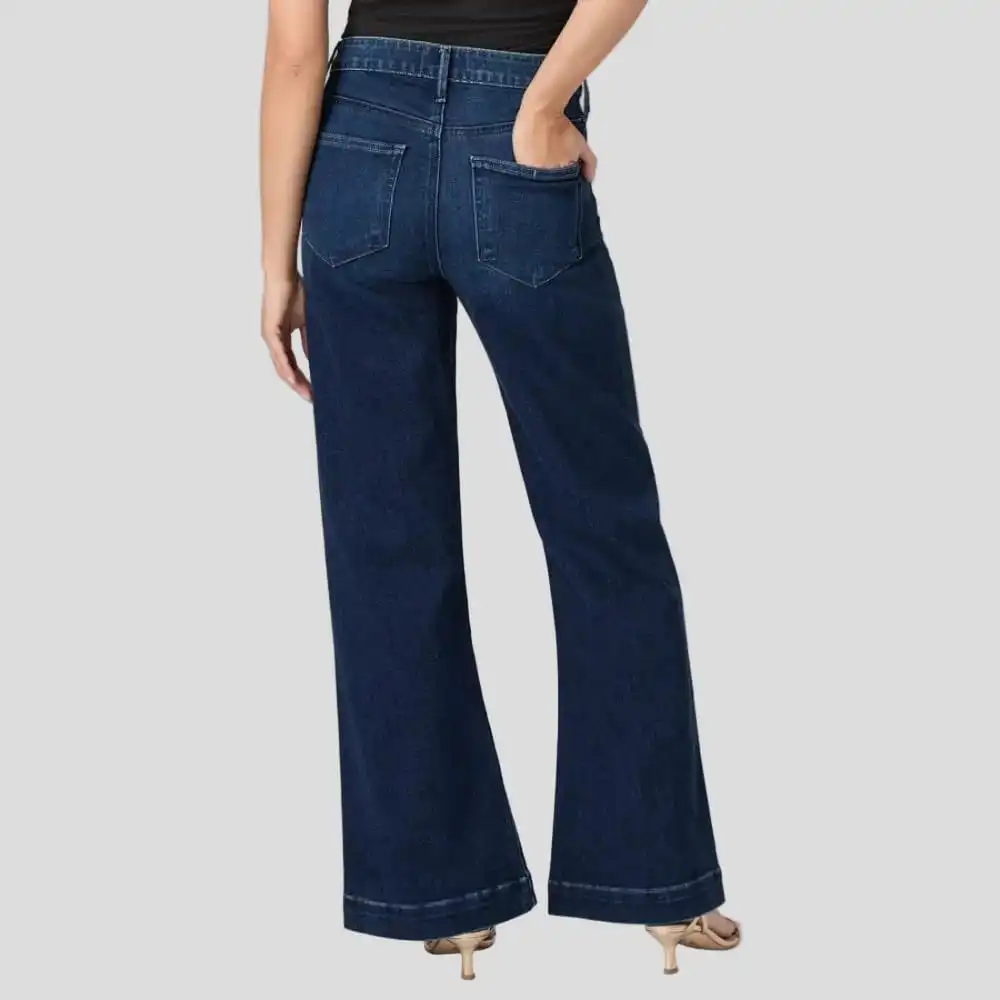 Modern Wide-Leg High-Rise Women's Jeans