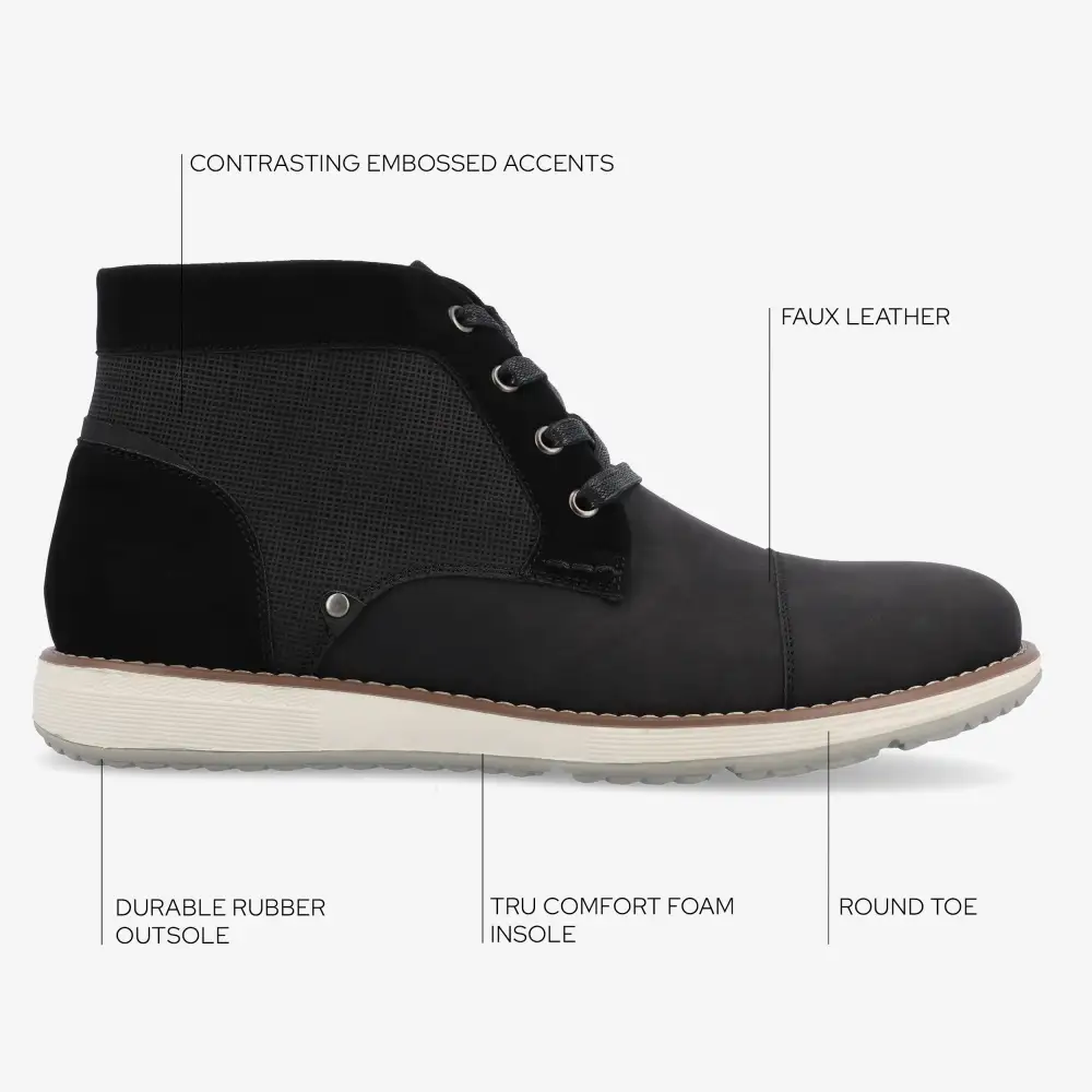 Cap Toe Chukka Work Boots