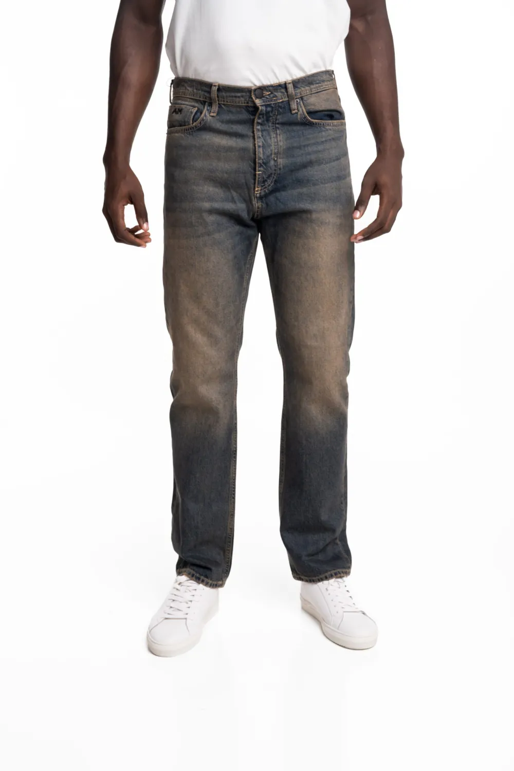 Classic Flared Straight Five Pocket Jeans
