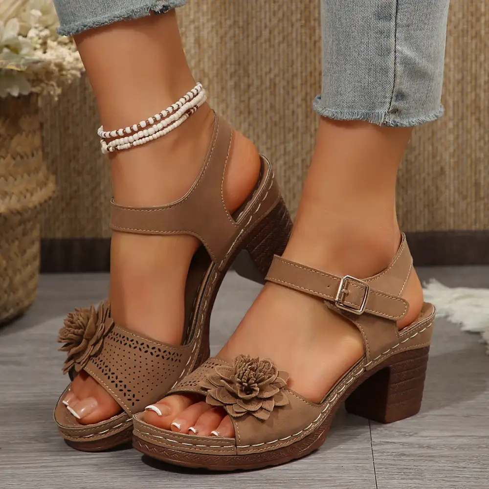 Comfort Base Wedge Sandals