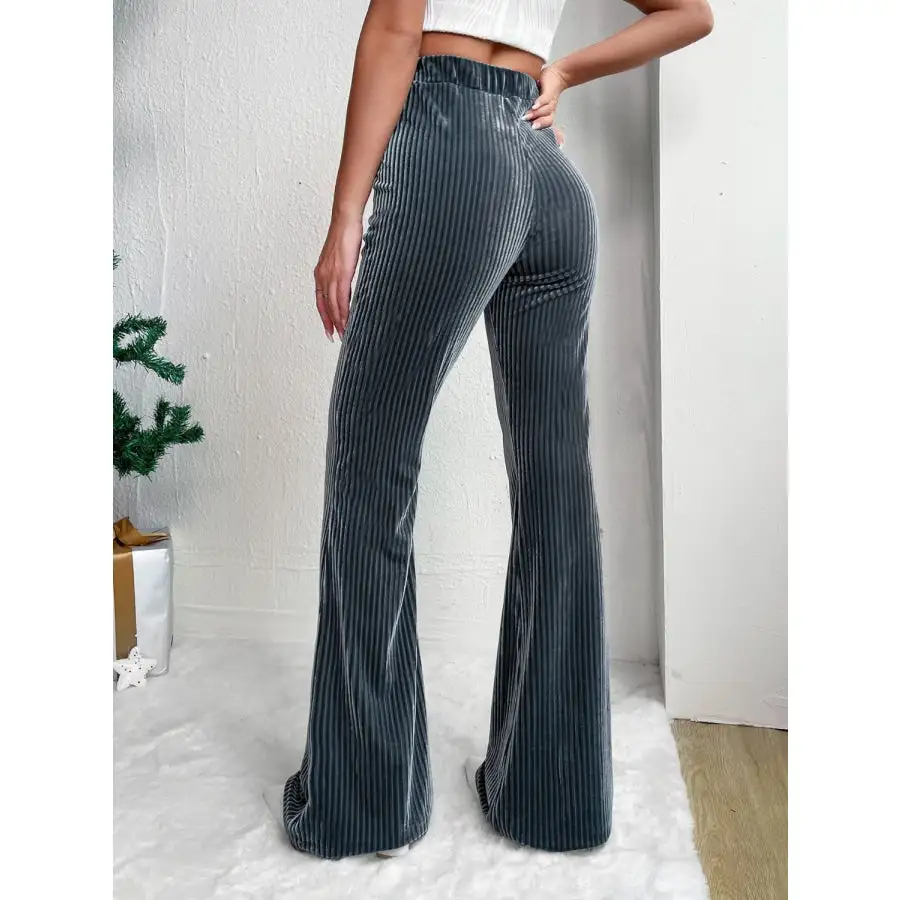 Classic High Waist Flare Pants