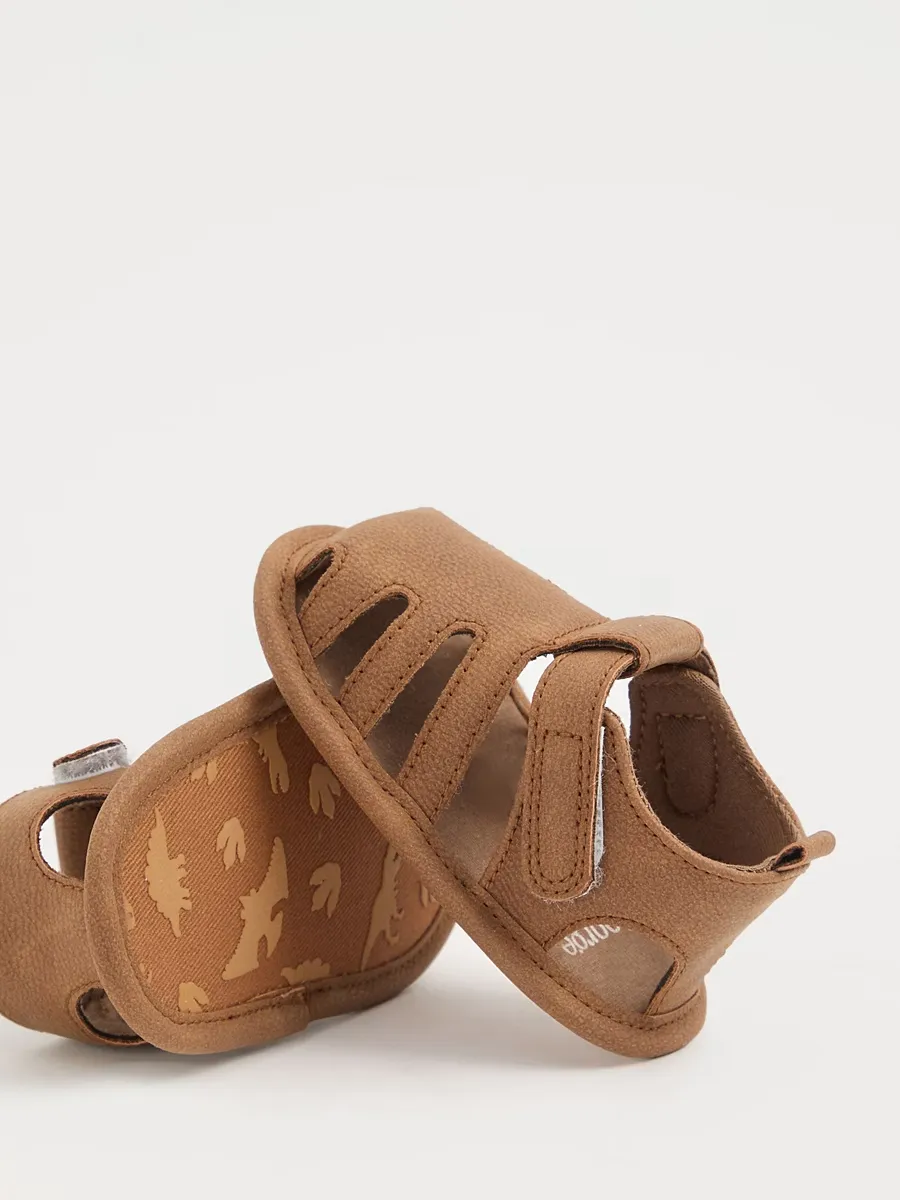 Brown Fisherman Sandals