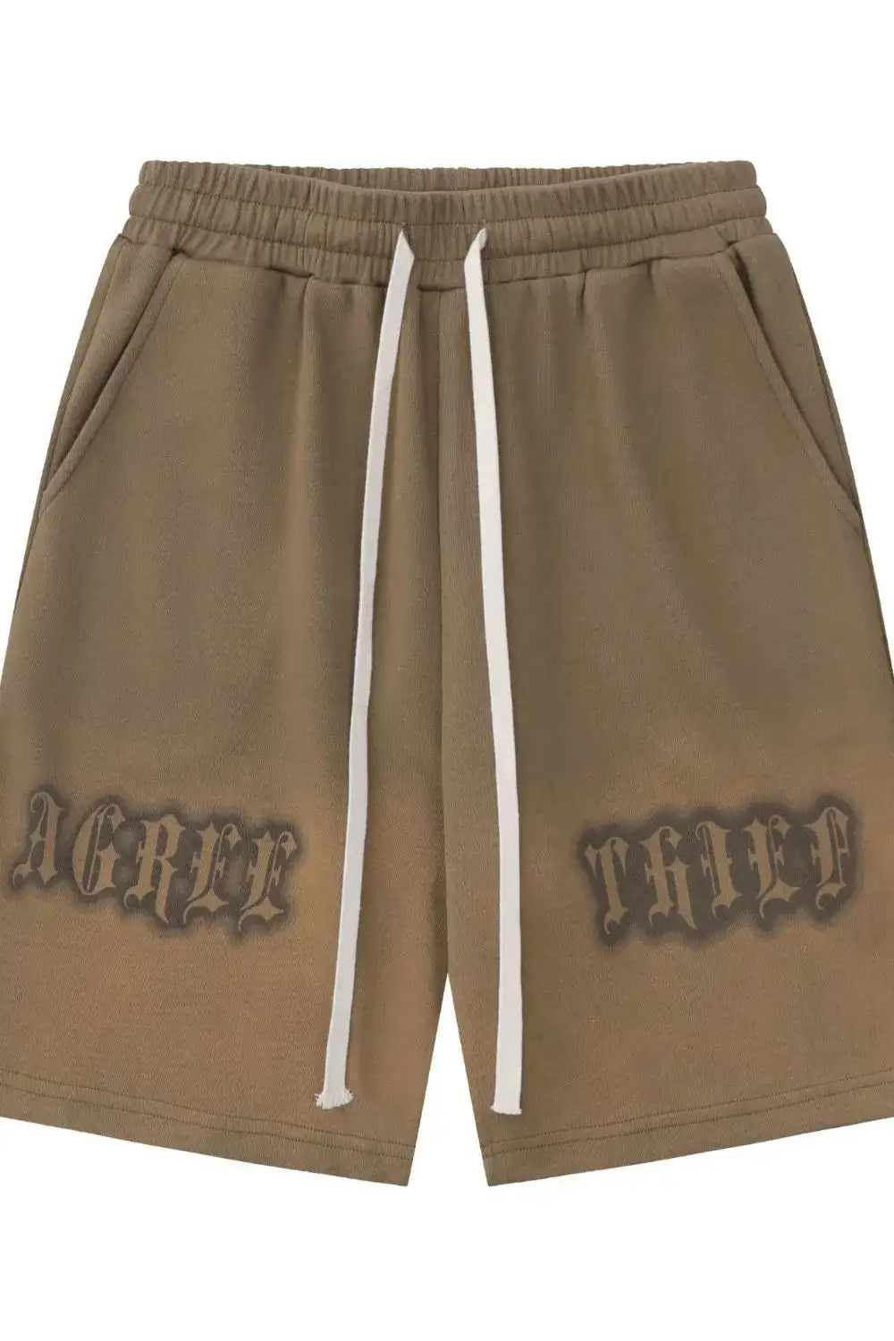 Soft Drawstring Casual Shorts
