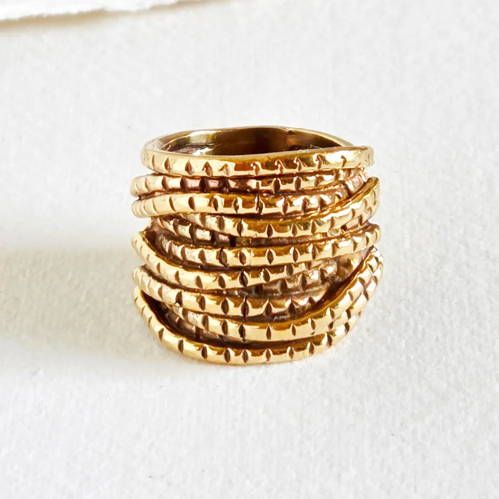 Classic Textured Ring