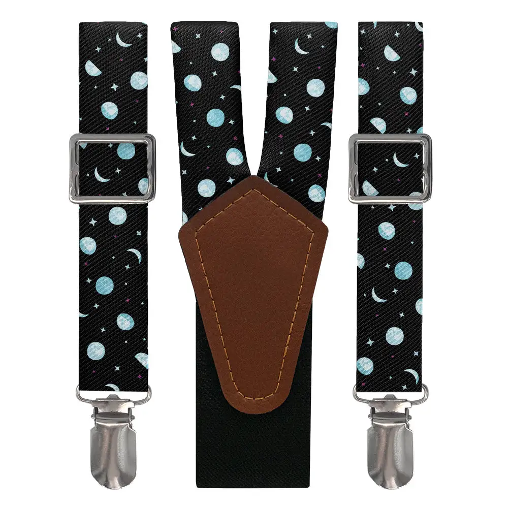 Mini Moons Space Theme Suspenders