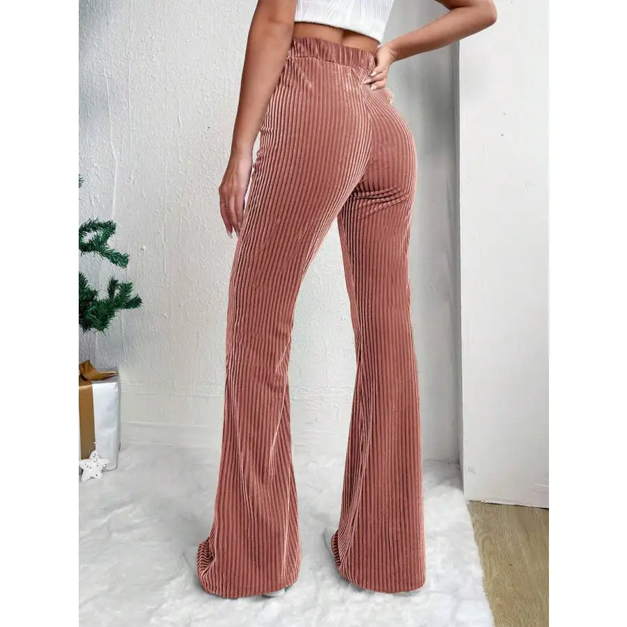 Classic High Waist Flare Pants