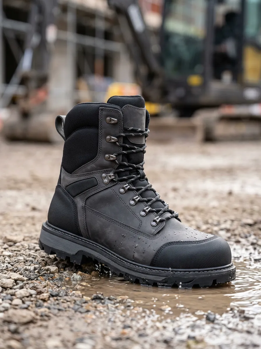 Tactical Construction Men's Waterproof Work Boots