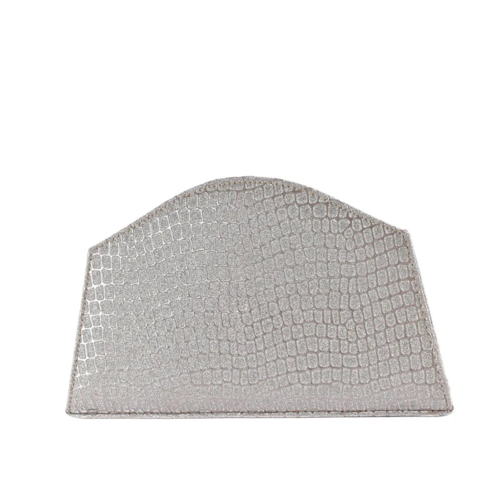 Refined Leather Clutch Bag