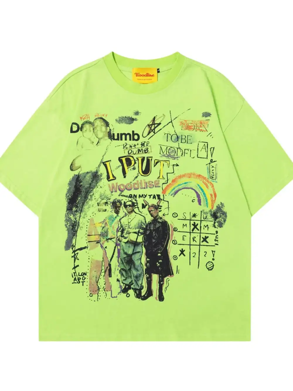 Utility Graphic Crew Neck Oversized Tee