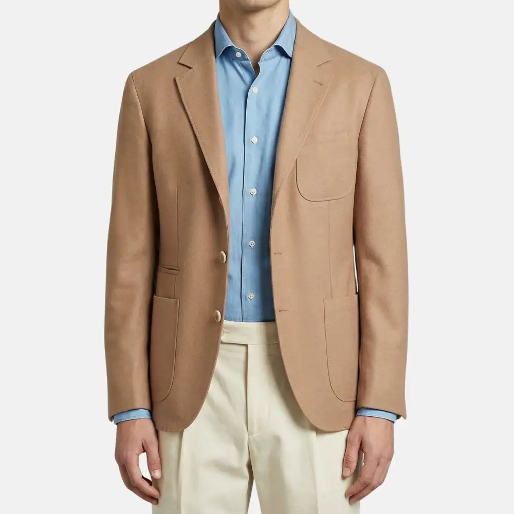 Cashmere Wool Blazer Jacket