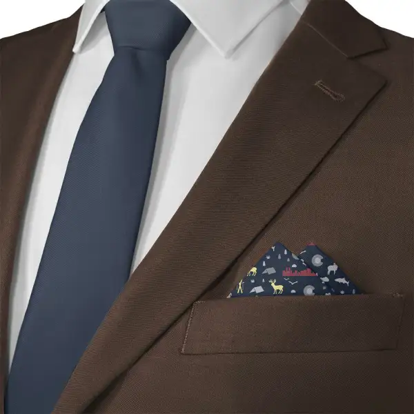 Sleek Formal Suit Pocket Square