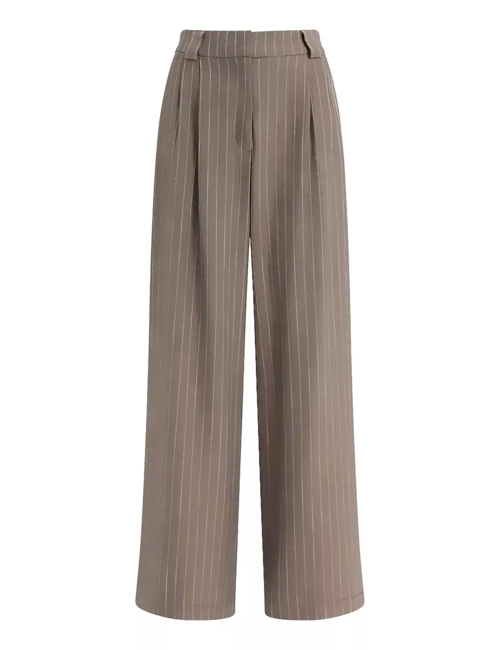 Easy Striped Wide Leg Pants