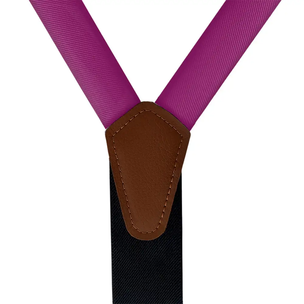 Bold Tailored Solid Tone Suspenders