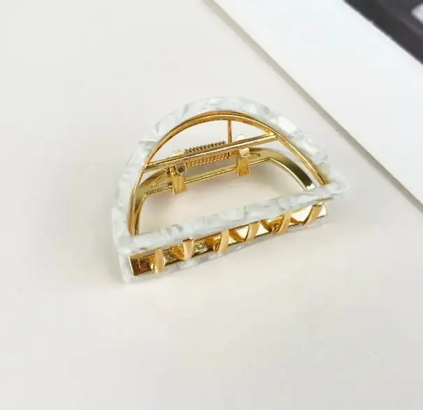 Half Circle Hair Claw Clip