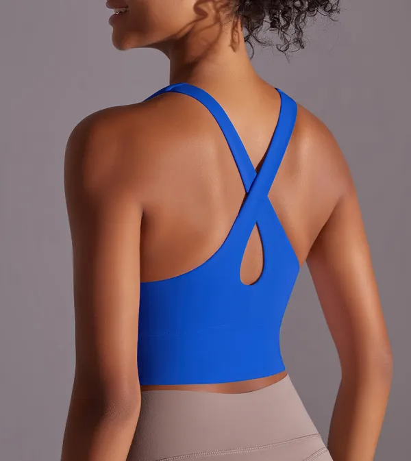 Charming Cropped Active Top