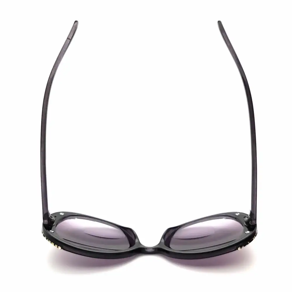 Women's Large Snake Print Round Bifocal Reading Sunglasses