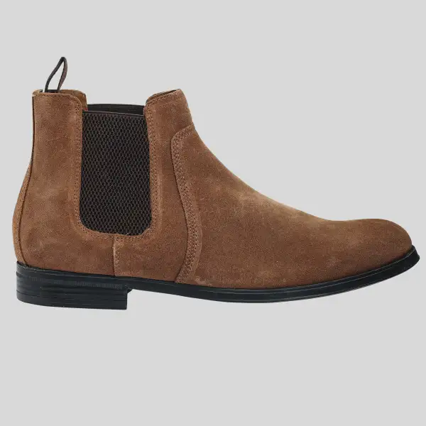 Men's Sleek Modern Leather Chelsea Boots
