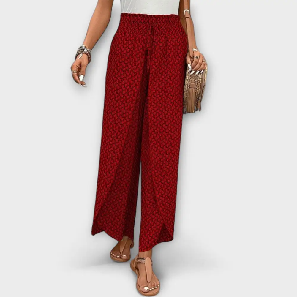 Palazzo Boho High Waist Trousers