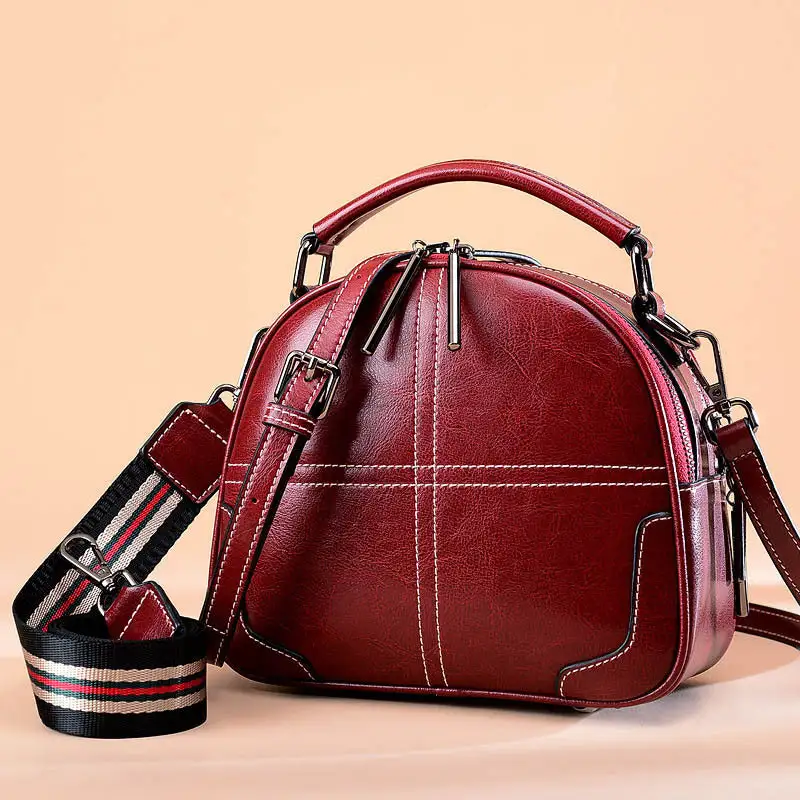 Minimalist Chic: Compact Elegant Leather Handbag