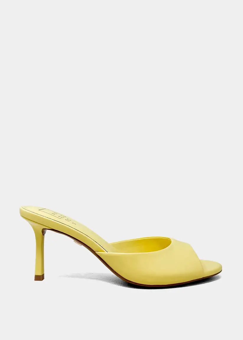 Low Heel Clean Line Sandals