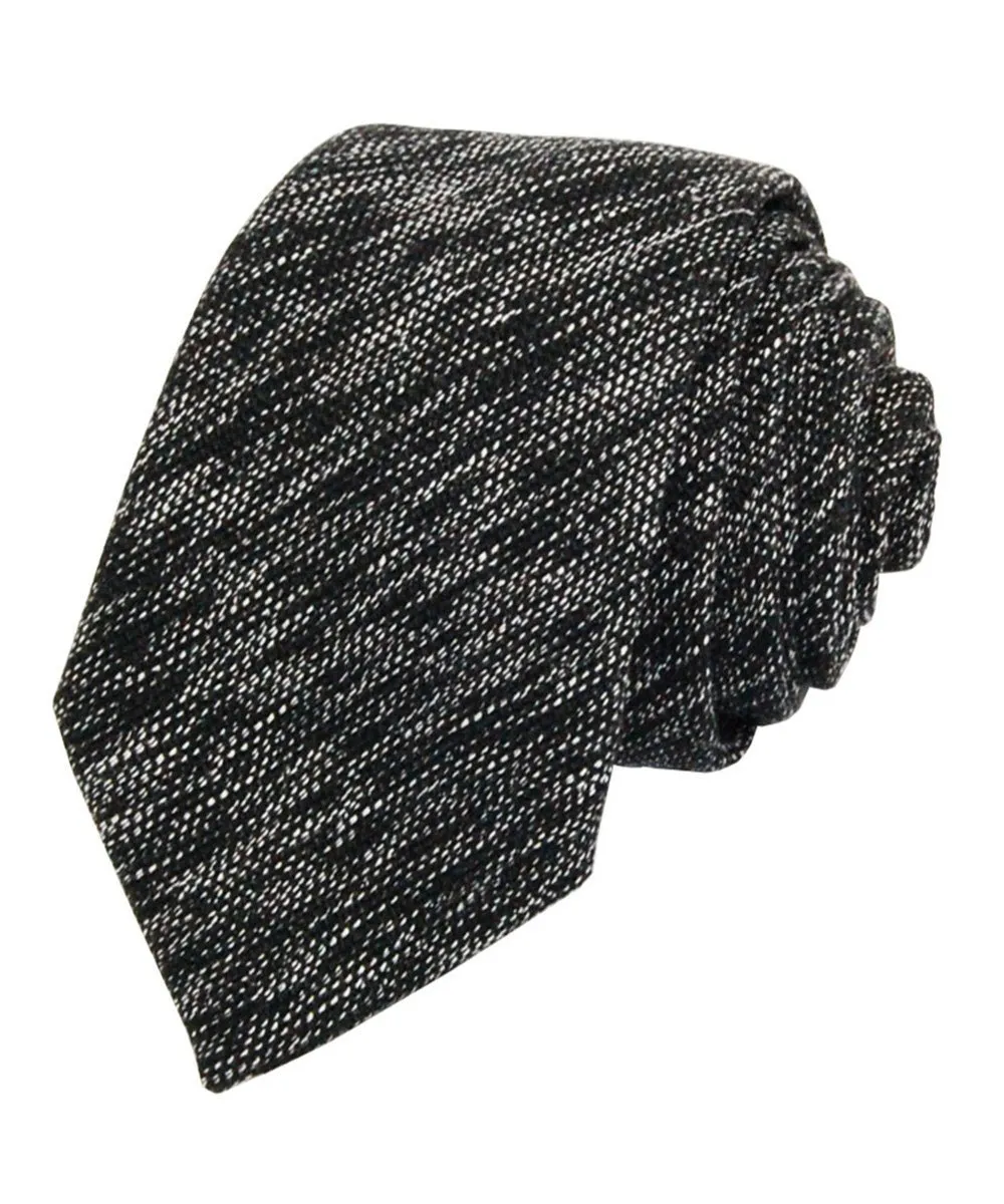Modern Cotton Patterned Men's Necktie With Pocket Square
